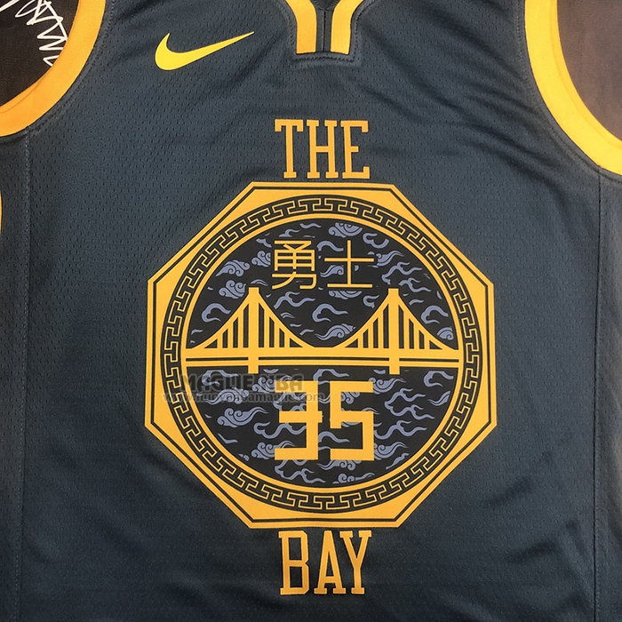 Maglia
 Kevin Durant NO 35 Golden State Warriors Citta
 2018-19 Blu
